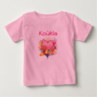 Koukla Retro-Herz-Entwurf