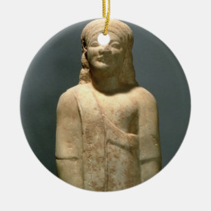 Kouros Dionysermos, Grieche, veralteter Zeitraum, Keramik Ornament