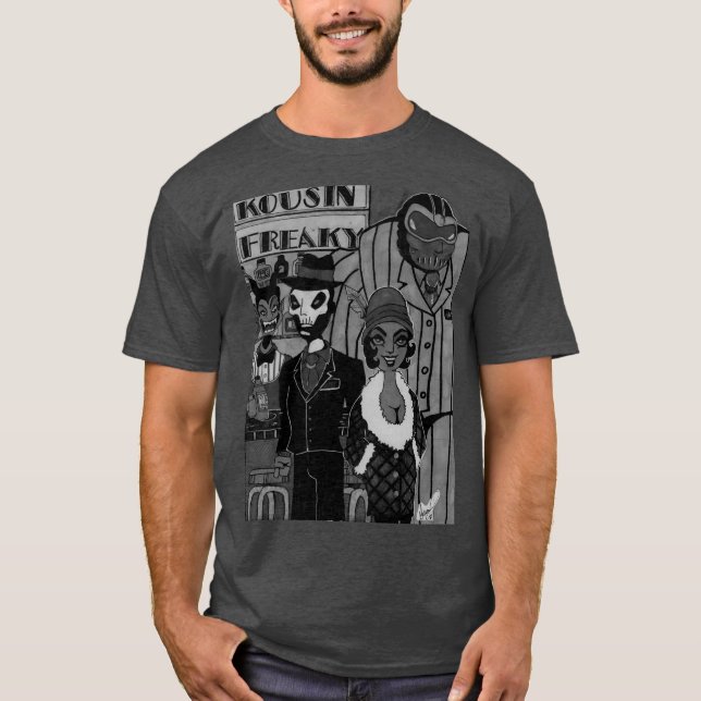 Kousin Freaky 1930er T-Shirt (Vorderseite)