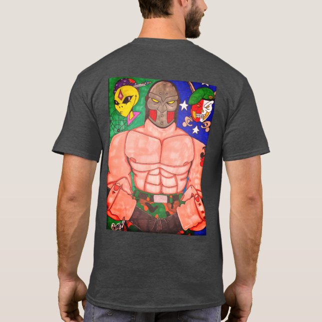 Kousin Freaky B/W Demon T - Shirt (Rückseite)