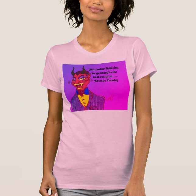 Kousin Freaky Devil T-Shirt (Vorderseite)