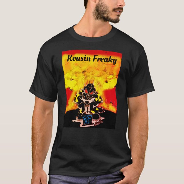 Kousin Freaky Nuklear T-Shirt (Vorderseite)