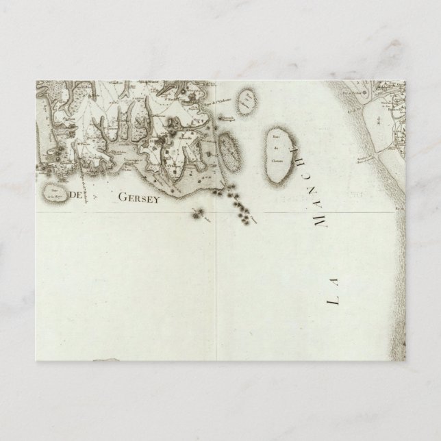 Koutances Postkarte (Vorderseite)