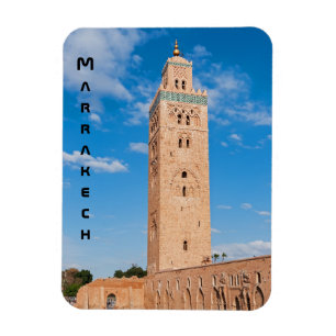 Koutoubia-Moschee - Marrakech, Marokko Magnet