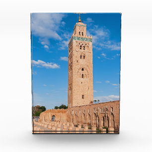 Koutoubia Moschee - Marrakesch, Marokko Fotoblock