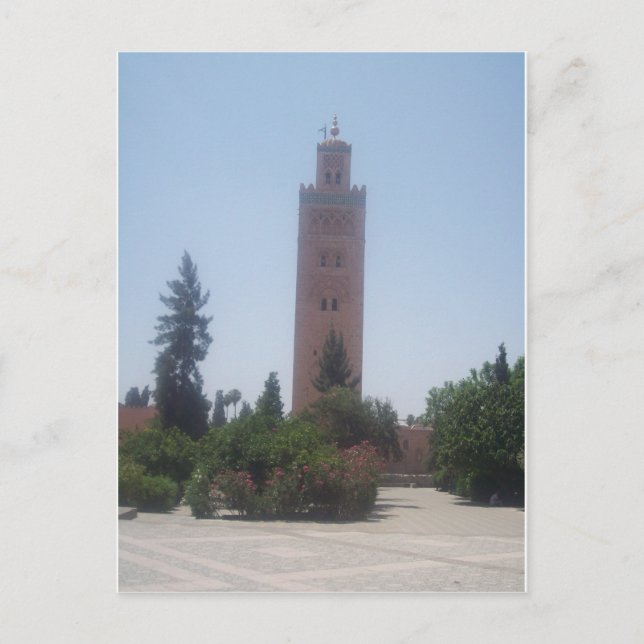 Koutoubia Postkarte (Vorderseite)