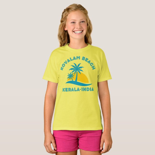 KOVALAM BEACH-KERALA INDIA T-Shirt (Vorne ganz)
