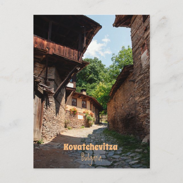 Kovatchevitza Postkarte (Vorderseite)
