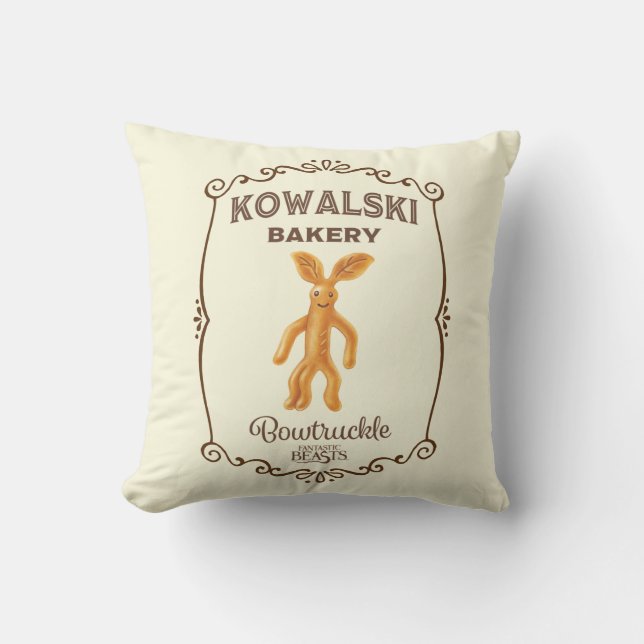 Kowalski Bäckerei - Bowtruckle Kissen (Vorderseite)