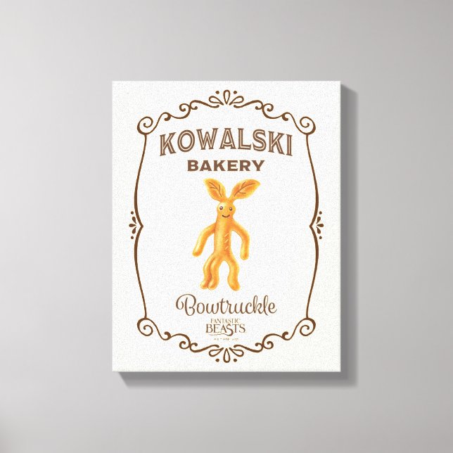 Kowalski Bäckerei - Bowtruckle Leinwanddruck (Vorderseite)