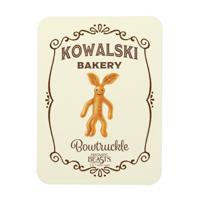 Kowalski Bäckerei - Bowtruckle Magnet (Vertikal)