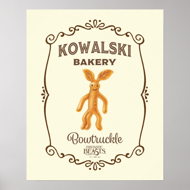 Kowalski Bäckerei - Bowtruckle Poster (Vorne)