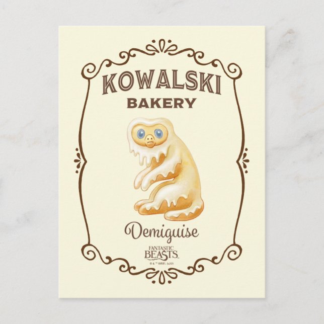 Kowalski Bäckerei - Demiguise Postkarte (Vorderseite)