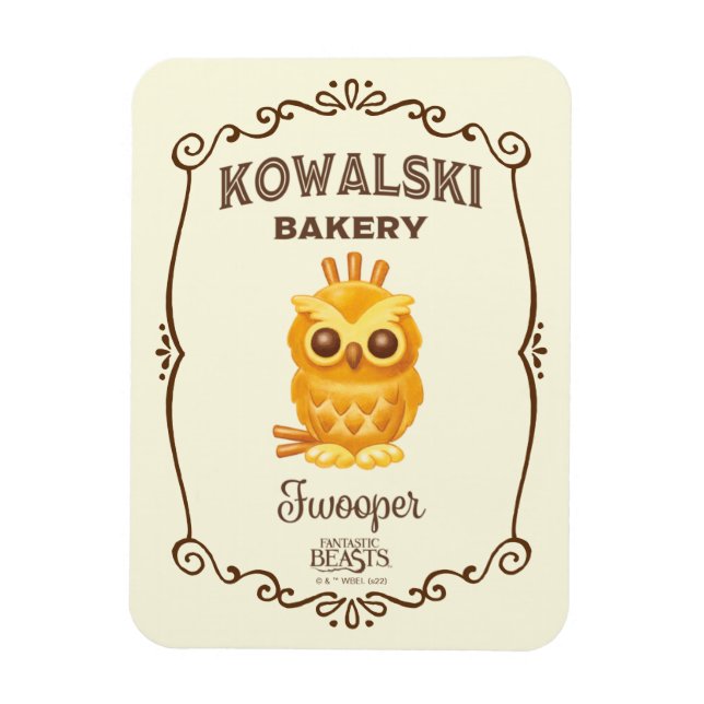 Kowalski Bäckerei Fwooper Magnet (Vertikal)
