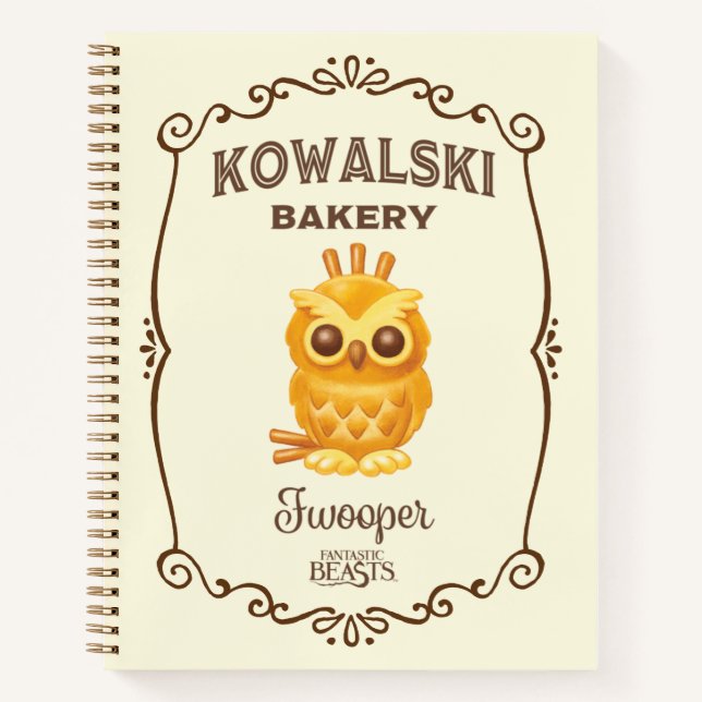Kowalski Bäckerei Fwooper Notizbuch (Vorderseite)