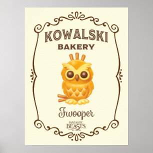 Kowalski Bäckerei Fwooper Poster