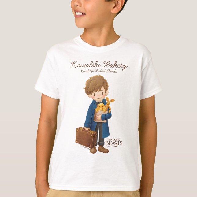 Kowalski Bäckerei - Newt Scamander T-Shirt (Vorderseite)