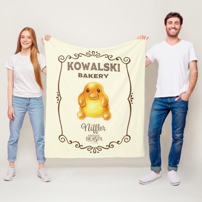 Kowalski Bäckerei - Niffler Fleecedecke (Beispiel)
