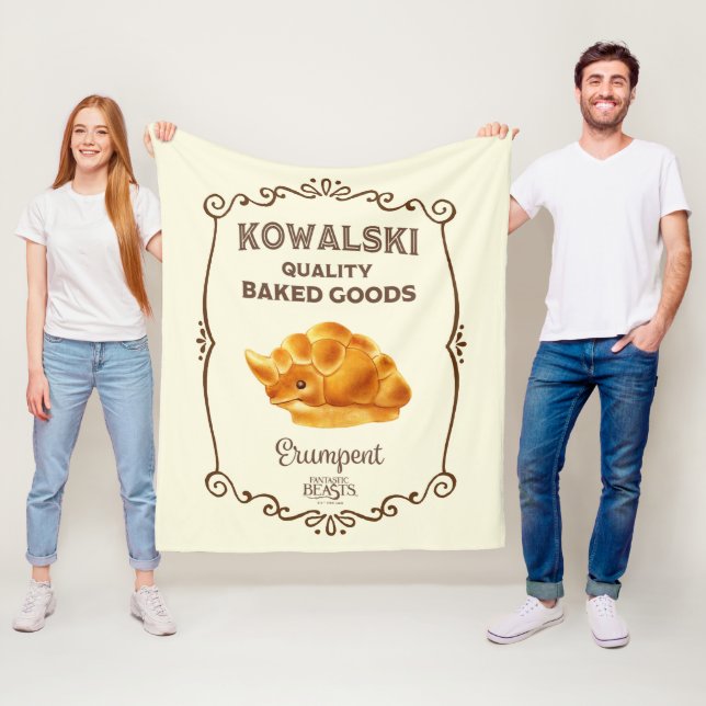 Kowalski Bäckerei - Prachtvoll Fleecedecke (Beispiel)