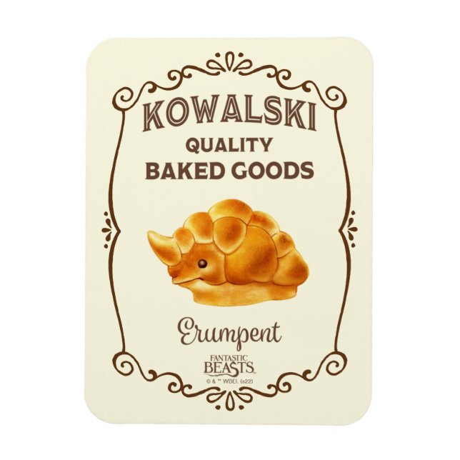 Kowalski Bäckerei - Prachtvoll Magnet (Vertikal)