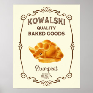 Kowalski Bäckerei - Prachtvoll Poster