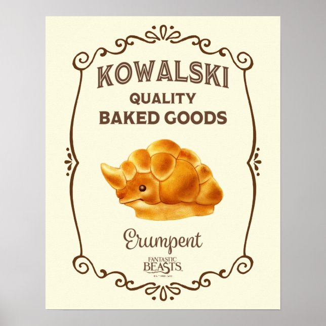 Kowalski Bäckerei - Prachtvoll Poster (Vorne)