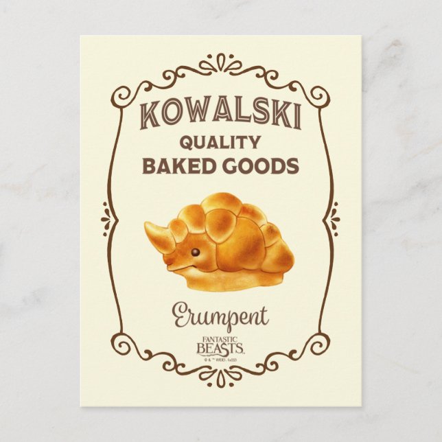Kowalski Bäckerei - Prachtvoll Postkarte (Vorderseite)
