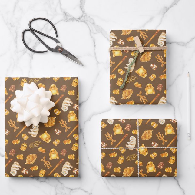 Kowalski Bäckerei Toss Pattern Geschenkpapier Set (Vorderseite)