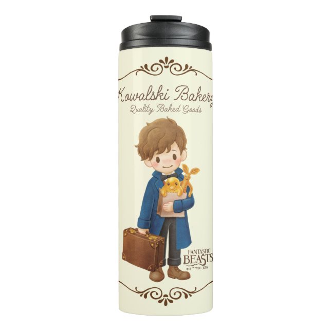 Kowalski Bakery - Newt Scamander Thermosbecher (Vorderseite)