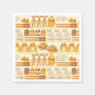Kowalski Bakery Rows of Treats Pattern Serviette