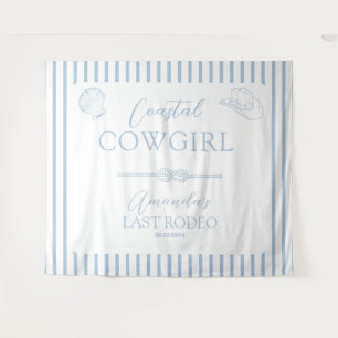 Kowgirl-Hut Western Junggesellinnenabschied Wandteppich