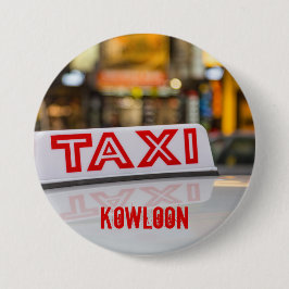Kowloon Taxi in Urban Hongkong Button