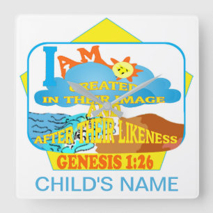 KOZ Wanduhr - hergestellt auf ihr Bild-Englisch