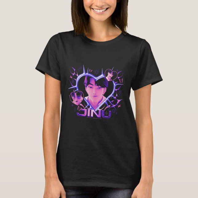 Kp Demon Hunters Halloween Jinu Y2k Heart Shape Rt T-Shirt (Vorderseite)