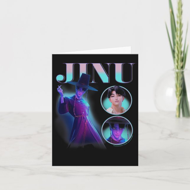 Kp Demon Hunters Halloween Jinu Y2k Style Showcase Karte (Vorderseite)