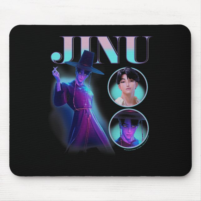 Kp Demon Hunters Halloween Jinu Y2k Style Showcase Mousepad (Vorne)