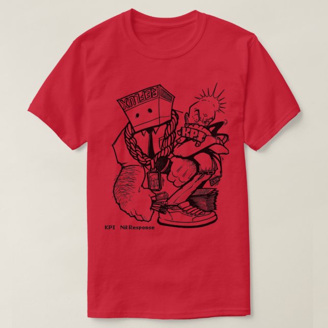 KPI-Nil-Reaktion T-Shirt (Design vorne)