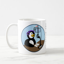 KPNG REDE RADIO PENGUIN KAFFEETASSE