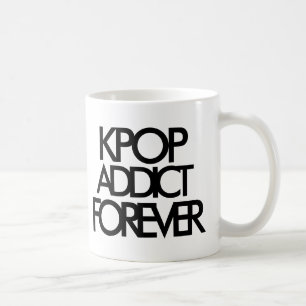 Kpop Addict Forever Music Fan Gift Kaffeetasse