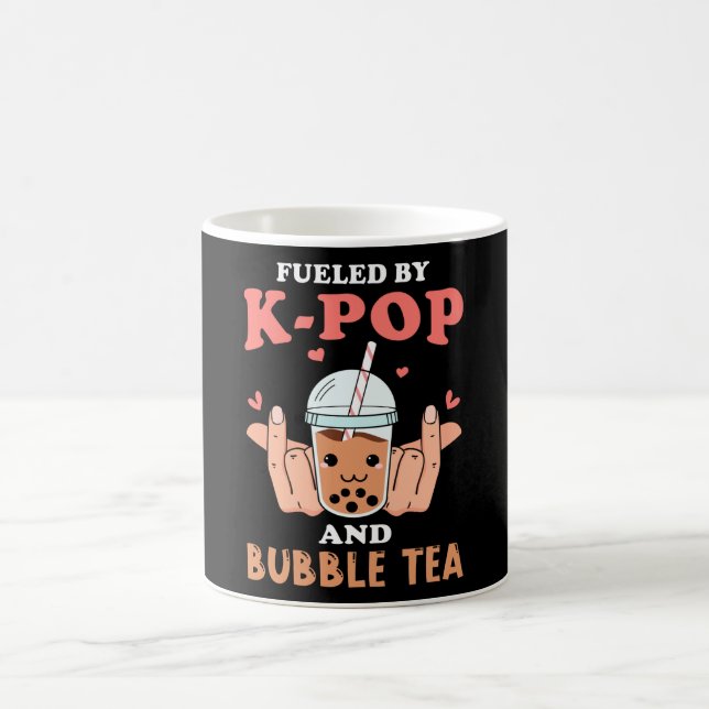 Kpop Bubble Tee Kaffeetasse (Mittel)