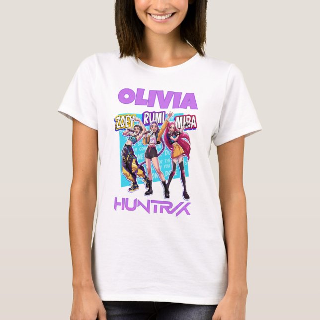KPop Demon Hunters, Huntrix Womens T-Shirt (Vorderseite)