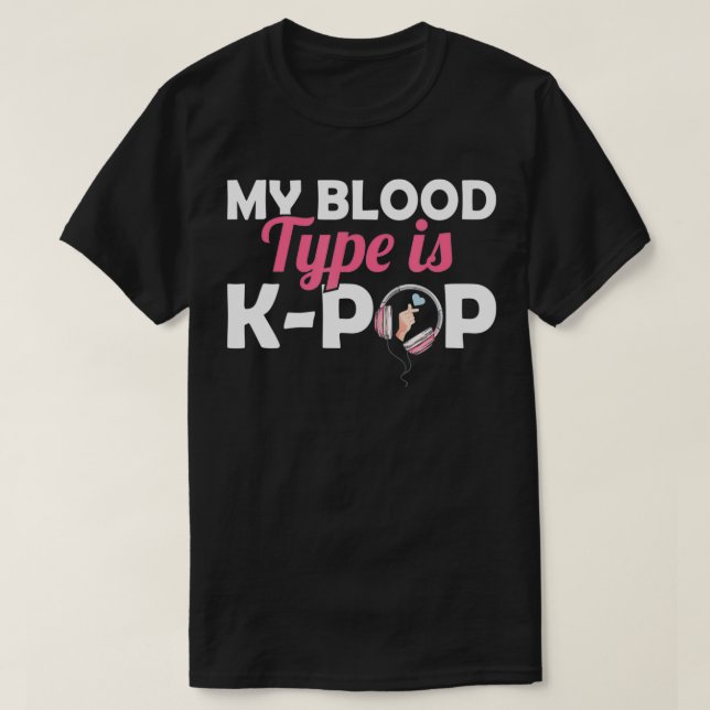 KPop Fashion for Fans of korean KDrama & KPop Merc T-Shirt (Design vorne)