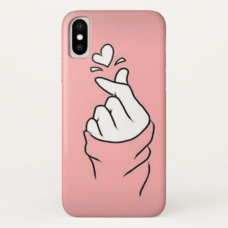 KPop Hand Symbol Cute Korean Case-Mate iPhone Hülle