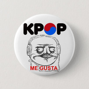 KPop Ich gusta Meme, i, like Button