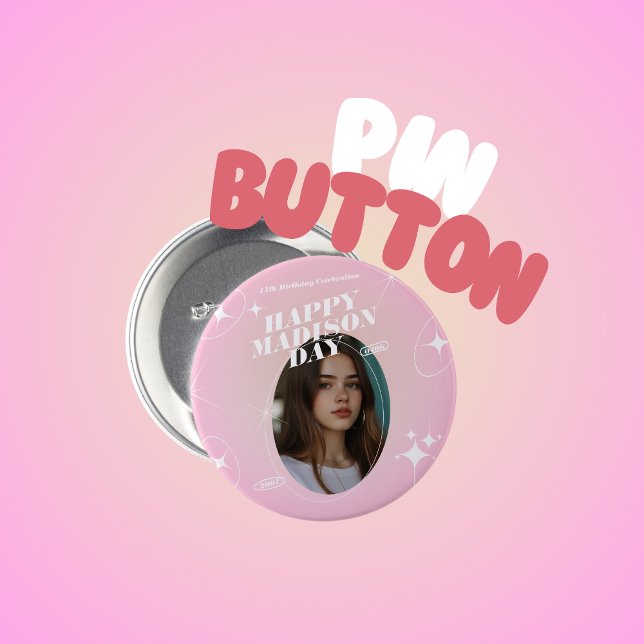 Kpop Idol Birthday Fancafe Style Button Button (Von Creator hochgeladen)
