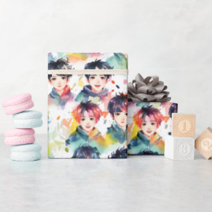 Kpop Idols - Geschenkpapier