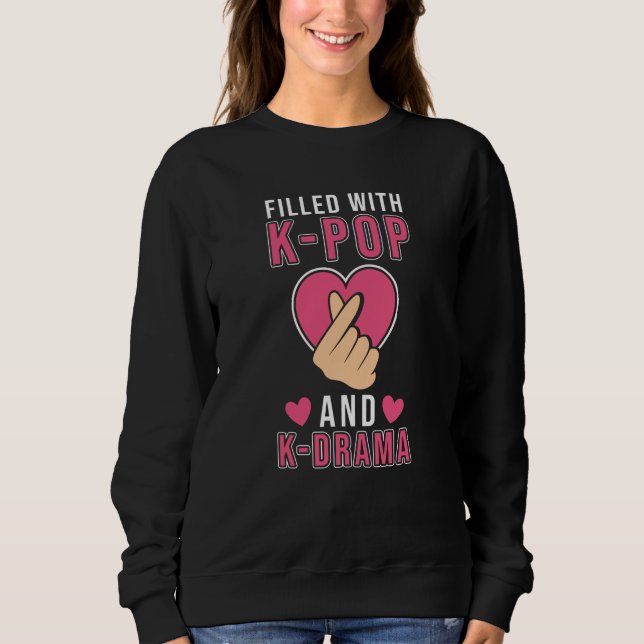 Kpop Kdrama Sweatshirt (Vorderseite)