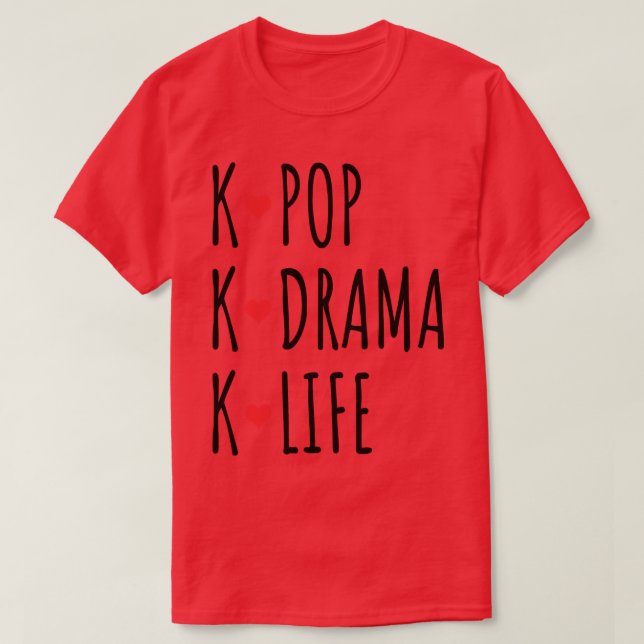 KPop KDrama T-Shirt (Design vorne)
