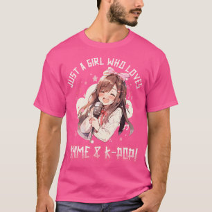 Kpop Korean Popmusic Just A Girl, die Anime A Lieb T-Shirt