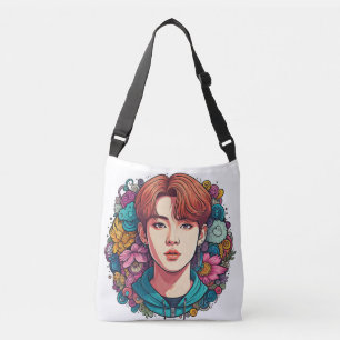 kpop kpopfan kpopfanart kpopidol kpopzeichnung kpo tragetaschen mit langen trägern